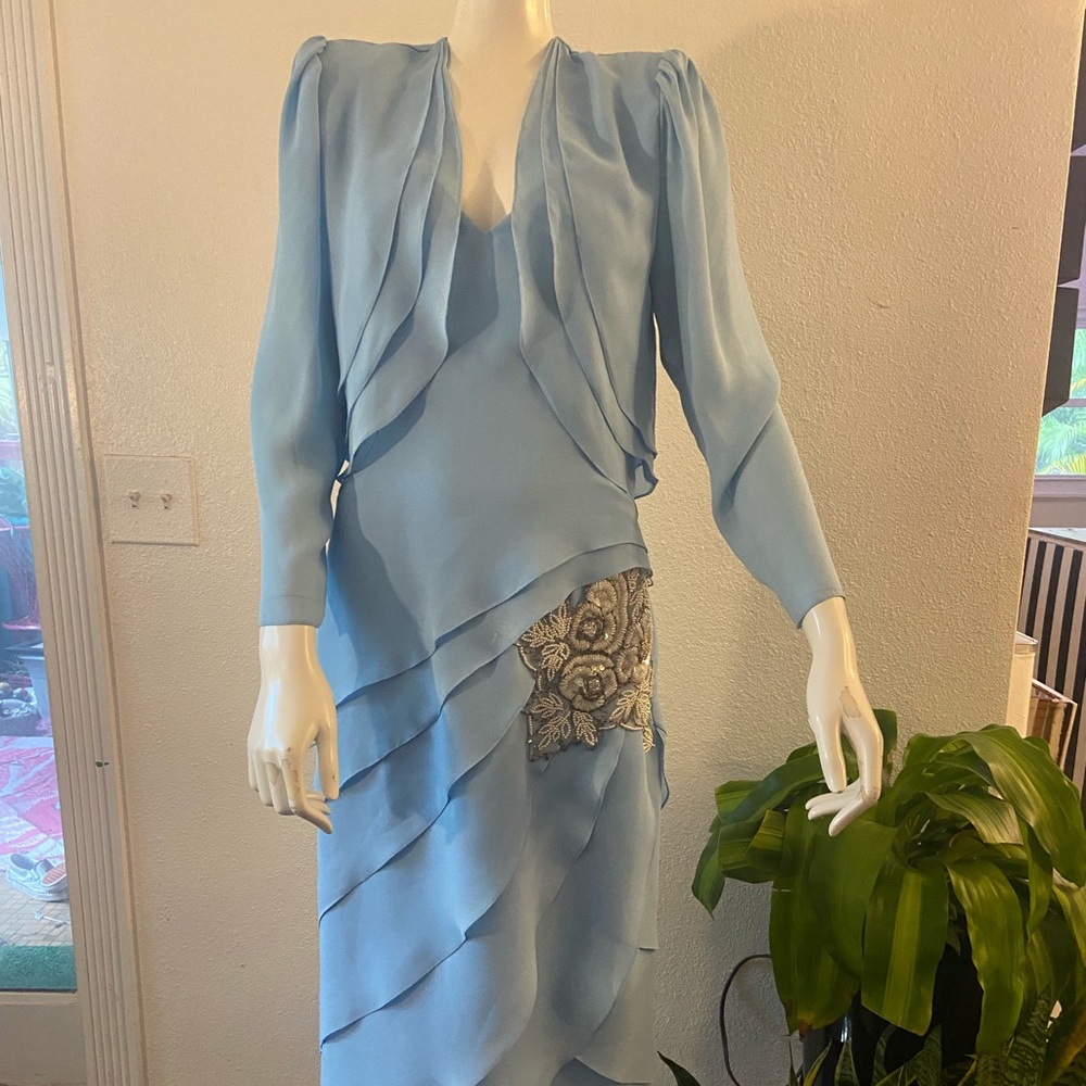 VINTAGE Prom formal 80s dress! FOOTLOOSE!